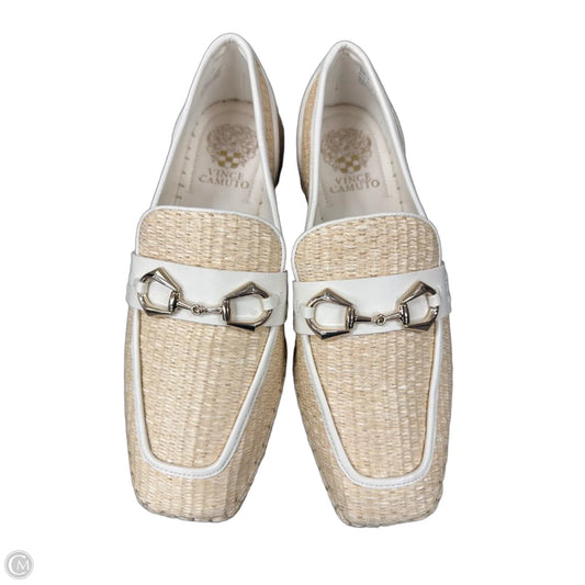 Shoes Flats By Vince Camuto In Tan & White, Size: 9