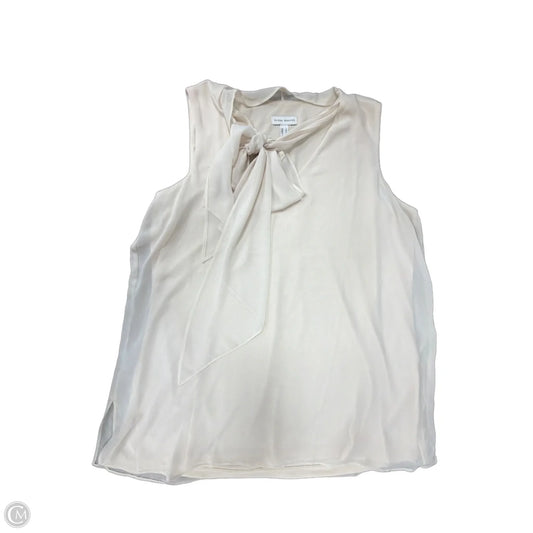 Tunic Sleeveless By Susan Graver In Cream, Size: L