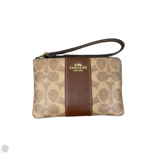 Wristlet Designer By Coach, Size: Small