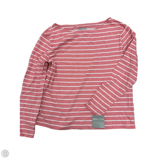 Top Long Sleeve By Falls Creek In Pink, Size: L