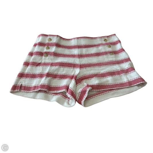 Shorts By Loft In Red & White, Size: 12