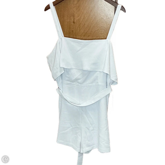 Romper By Express In White, Size: Xl