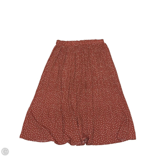 Skirt Maxi By Zeagoo In Polkadot Pattern, Size: Xl