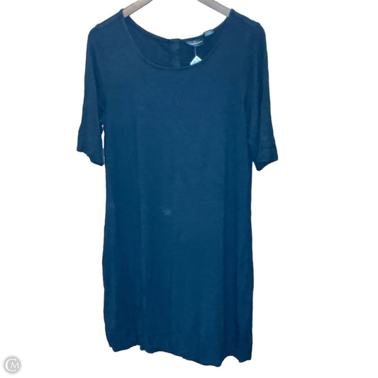 Dress Casual Midi By Adrienne Vittadini In Black, Size: Xl