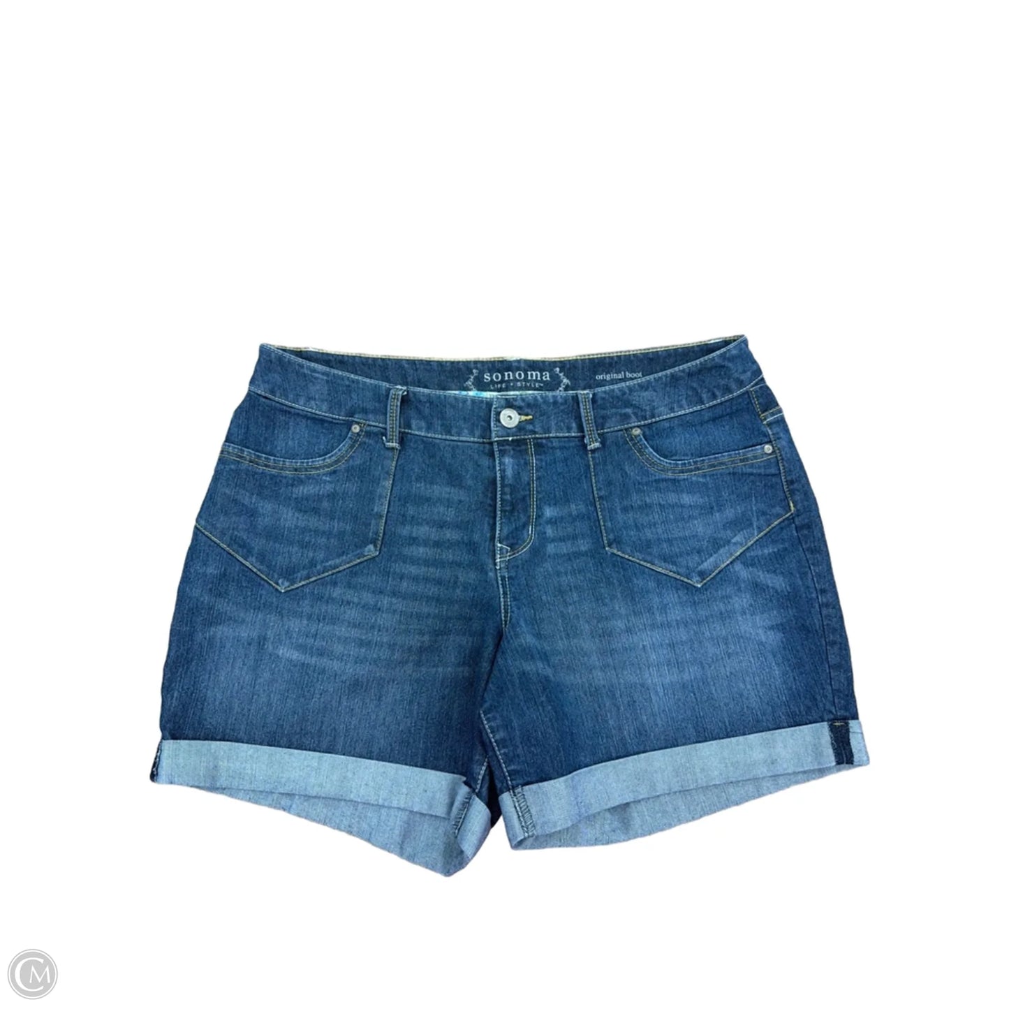 Shorts By Sonoma In Blue Denim, Size: 16