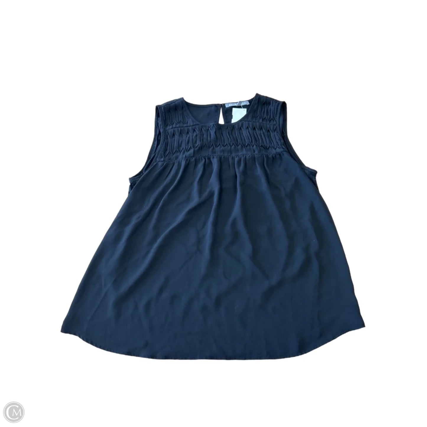 Top Sleeveless By Daniel Rainn In Black, Size: M