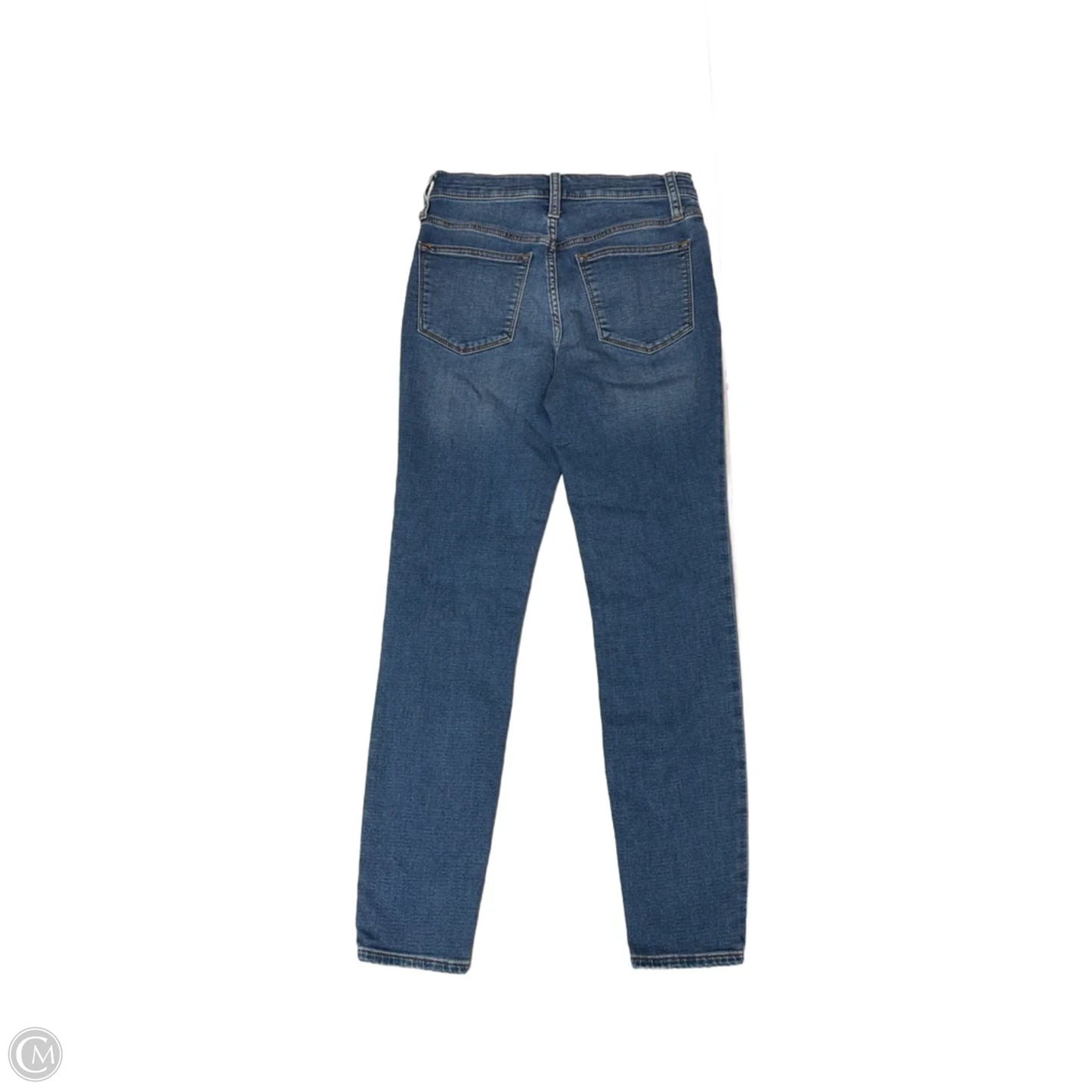 Jeans Skinny By J. Crew In Blue Denim, Size: 4