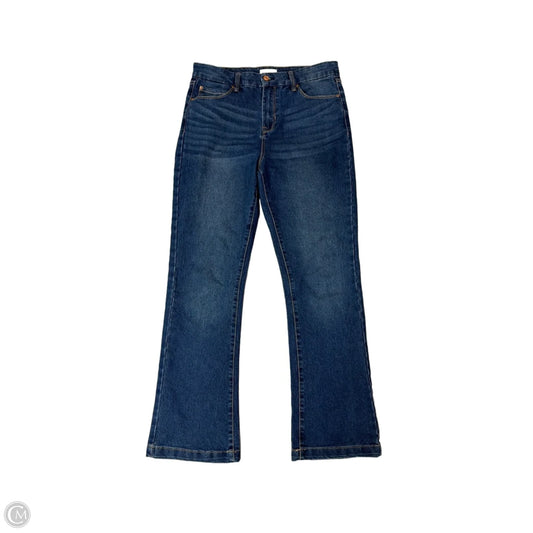 Jeans Boot Cut By Nicole By Nicole Miller In Blue Denim, Size: 12