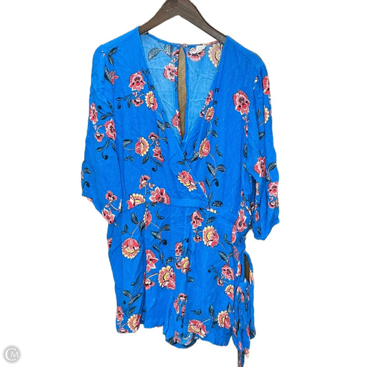 Romper By Loft In Blue, Size: 18