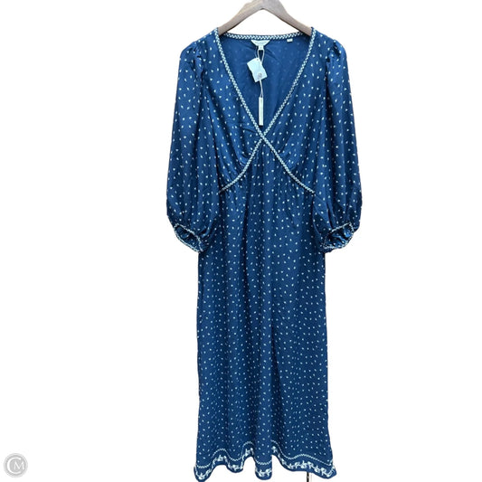 Dress Casual Maxi By Max Studio In Blue, Size: Xl