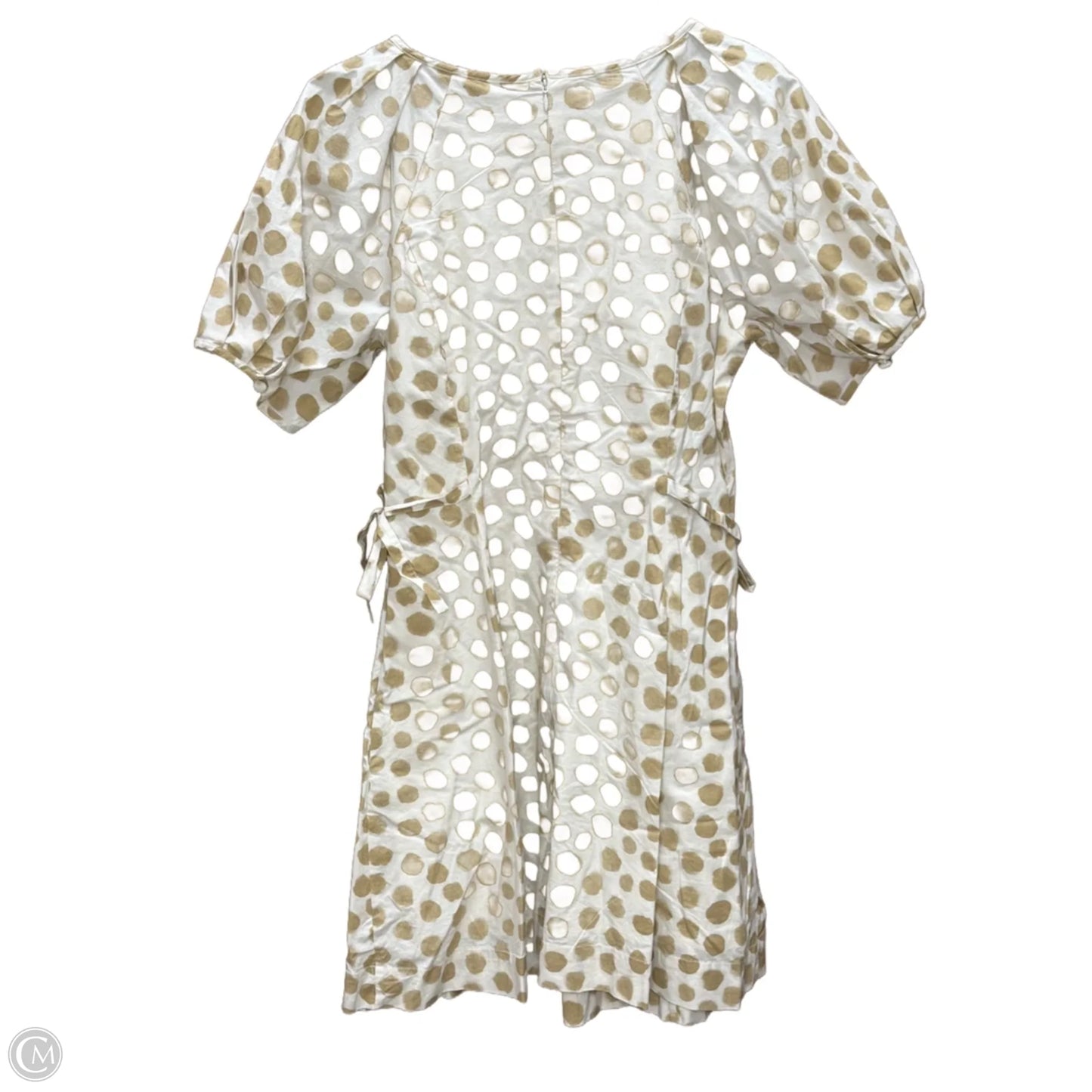 Dress Casual Short By Loft In Polkadot Pattern, Size: L