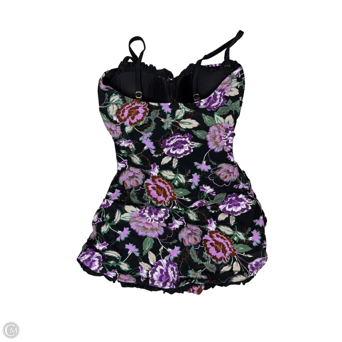 Swimsuit By Clothes Mentor In Floral Print, Size: M