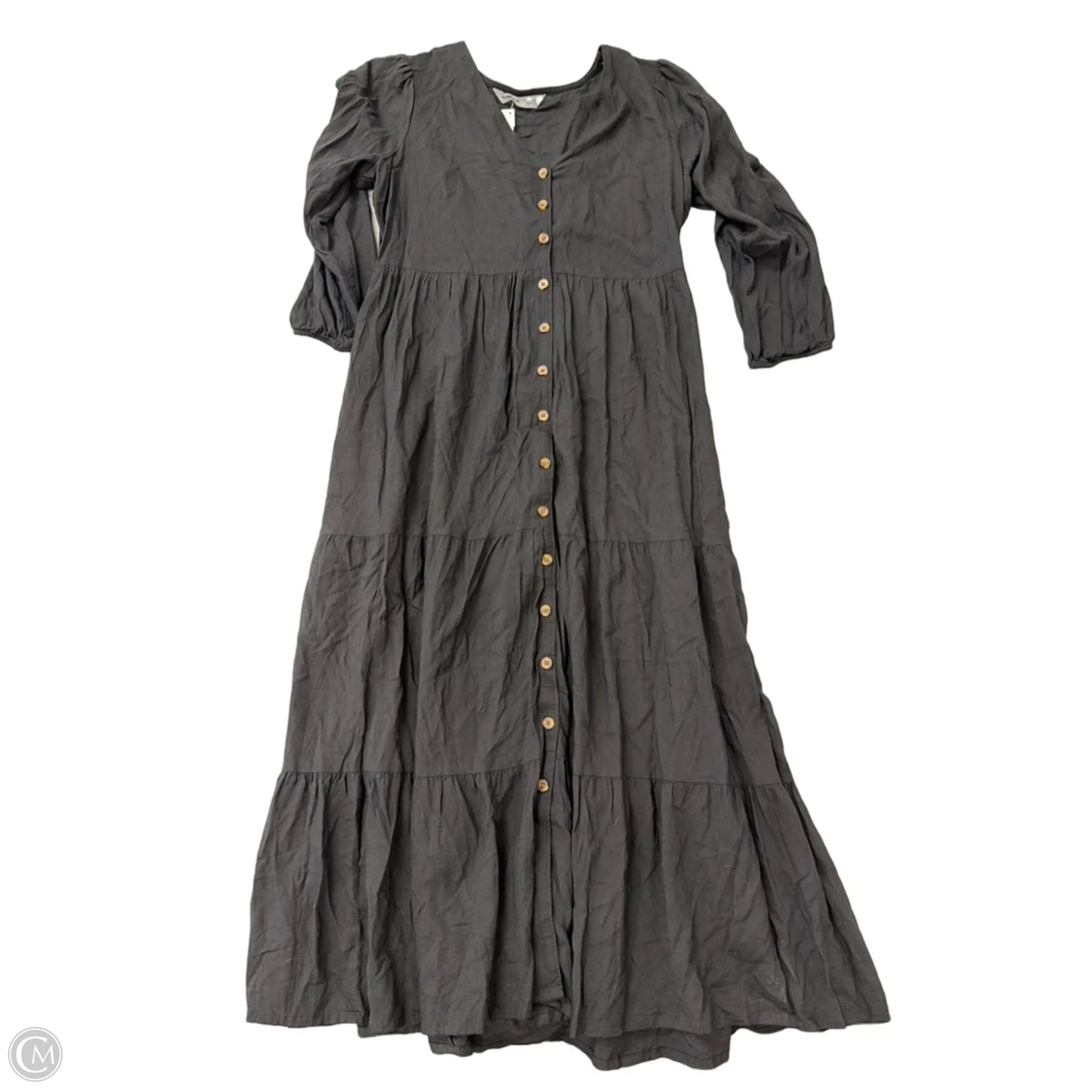 Dress Casual Midi By Sonoma In Black, Size: Xs