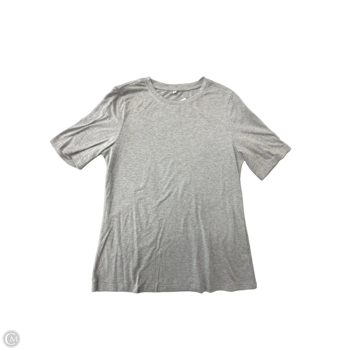 Top Short Sleeve By Clothes Mentor In Grey, Size: S