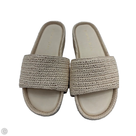 Shoes Heels Platform By Gianni Bini In Beige, Size: 10