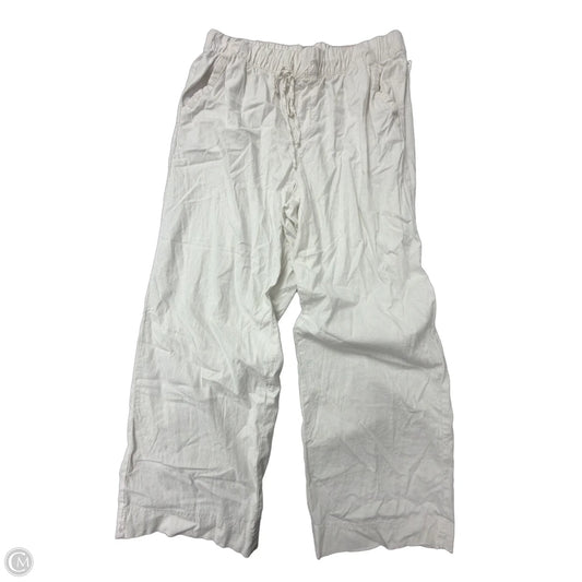 Pants Linen By Lane Bryant In White, Size: 16l