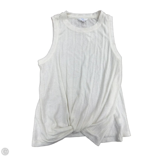Tank Top By Time And Tru In White, Size: S