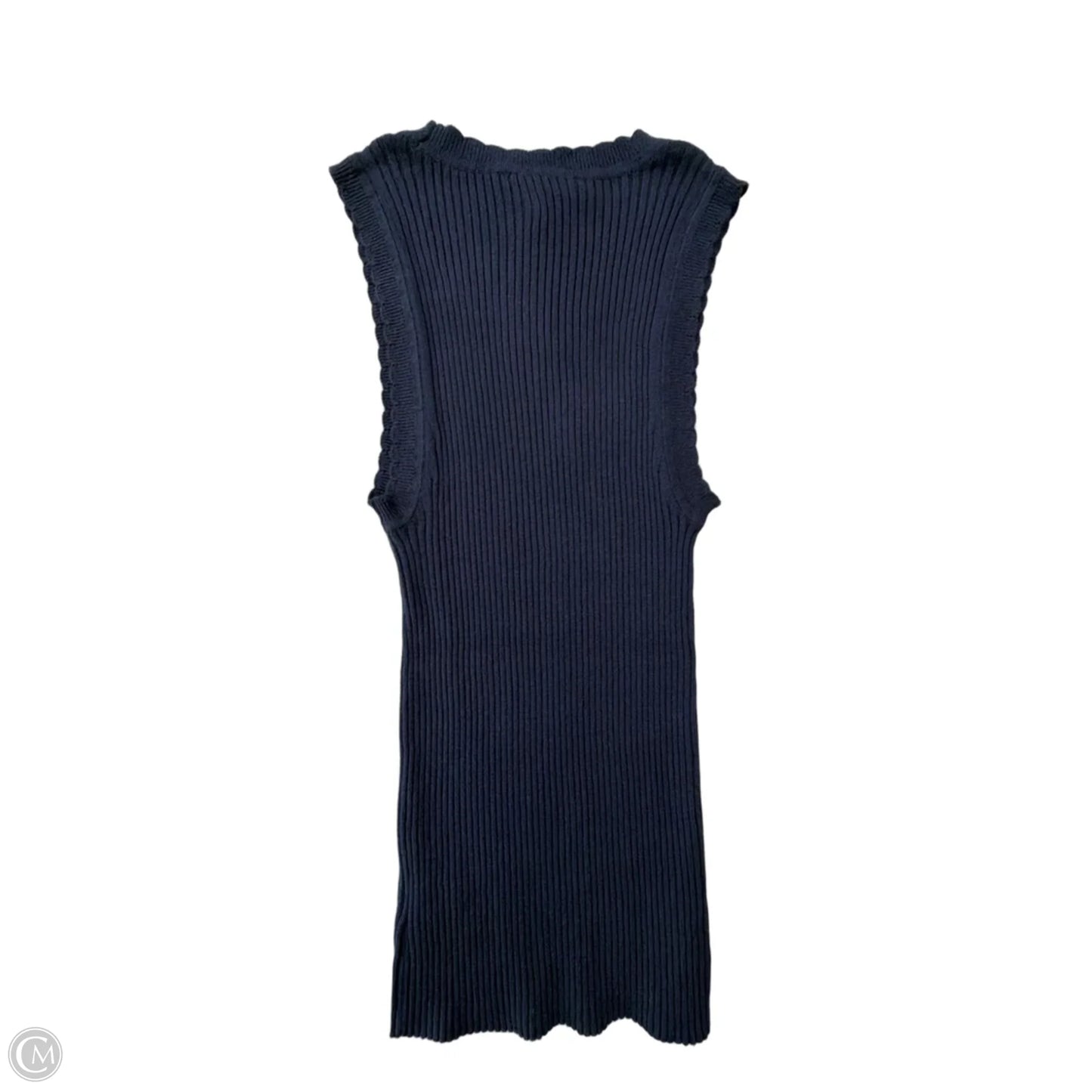 Tank Top By Free Assembly In Blue, Size: M