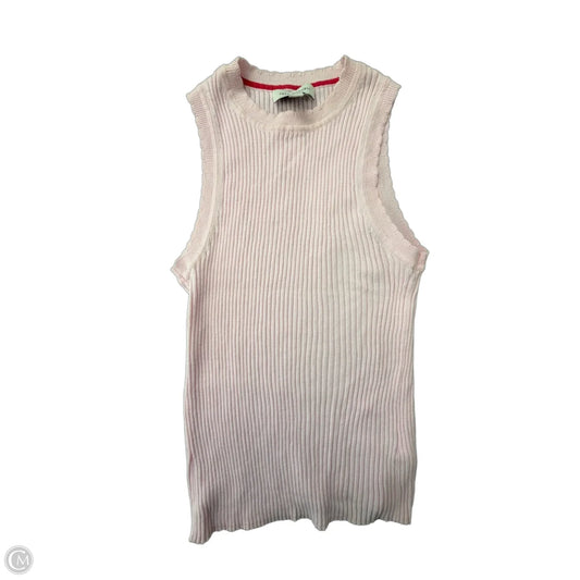 Tank Top By Free Assembly In Pink, Size: M
