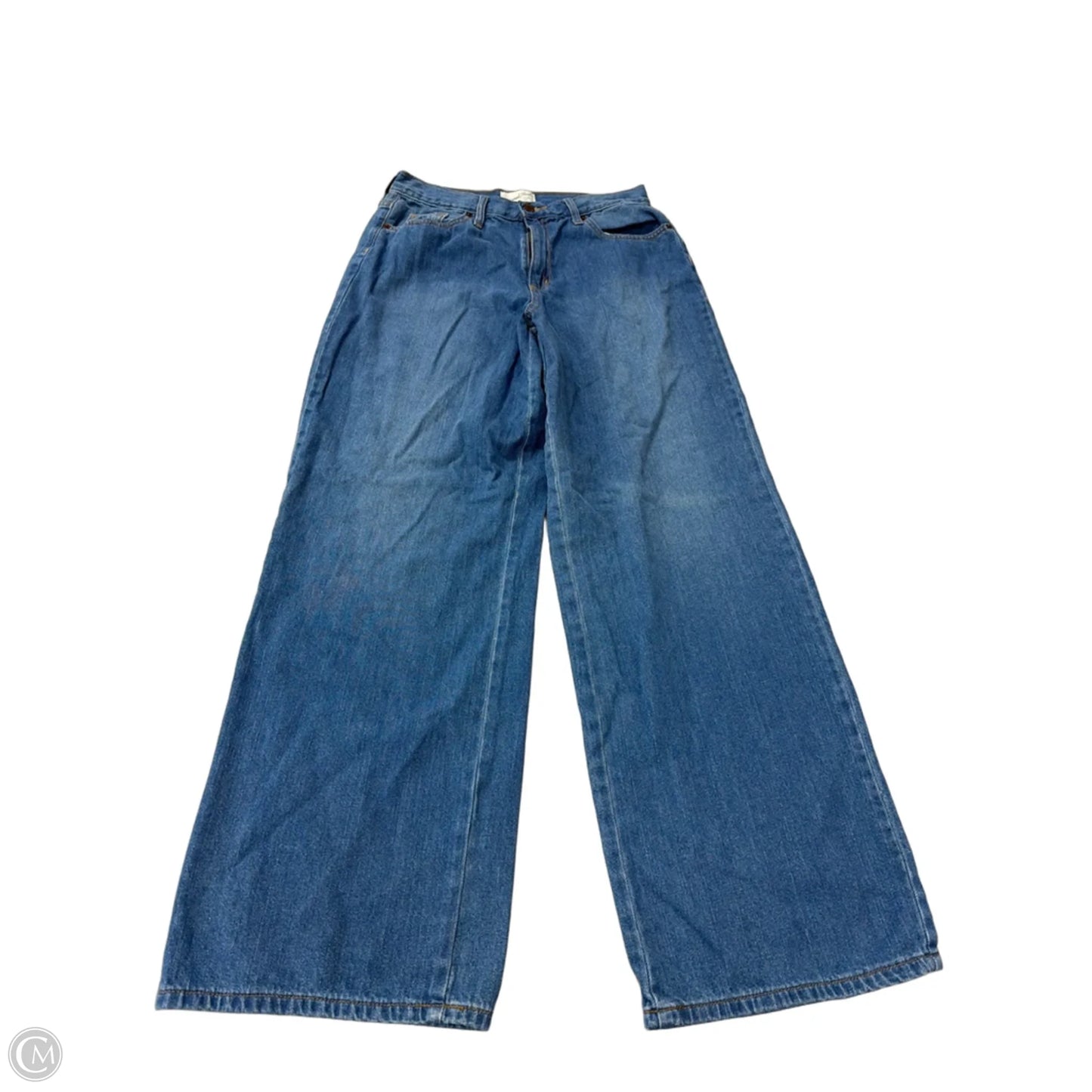 Jeans Wide Leg By Universal Thread In Blue Denim, Size: 8