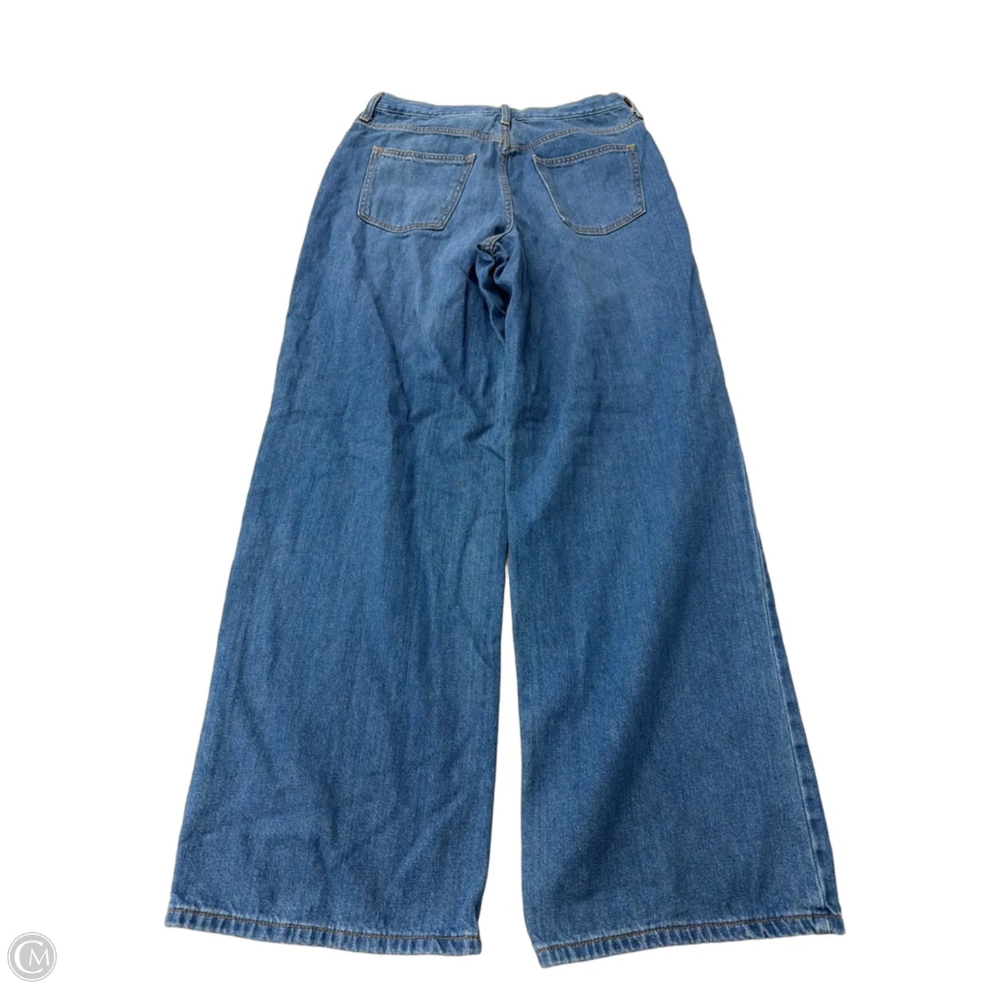 Jeans Wide Leg By Universal Thread In Blue Denim, Size: 8