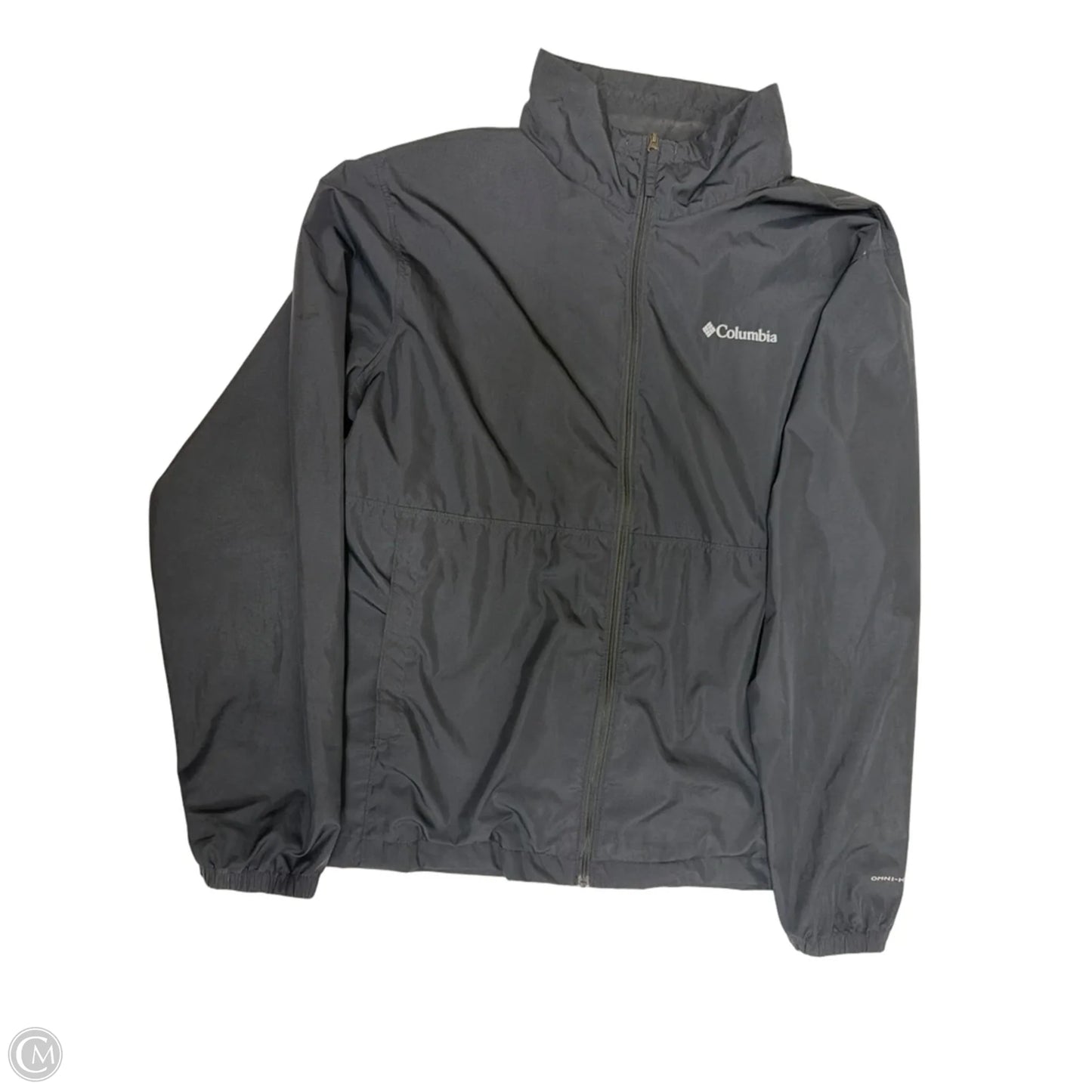 Jacket Windbreaker By Columbia In Black, Size: L