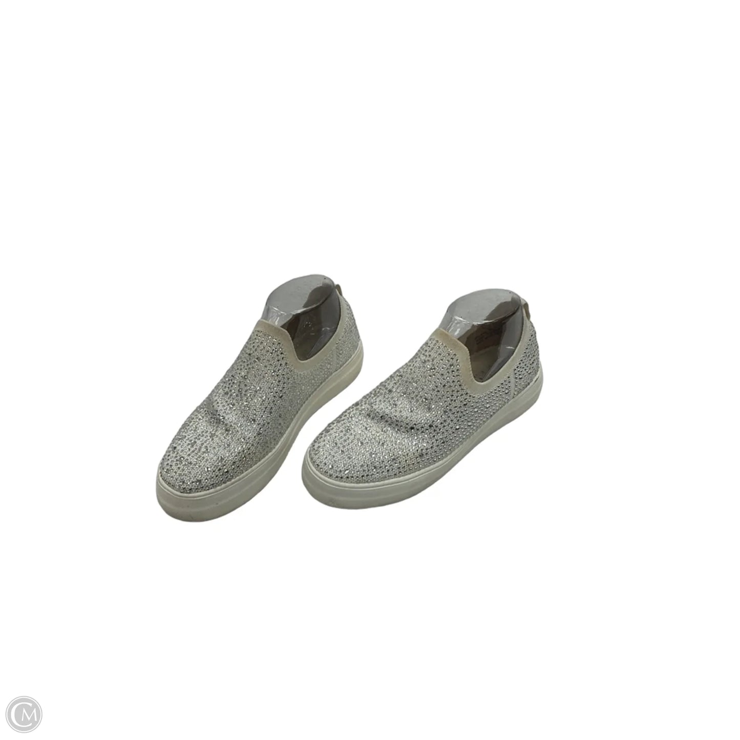 Shoes Flats By Corkys In Silver, Size: 7