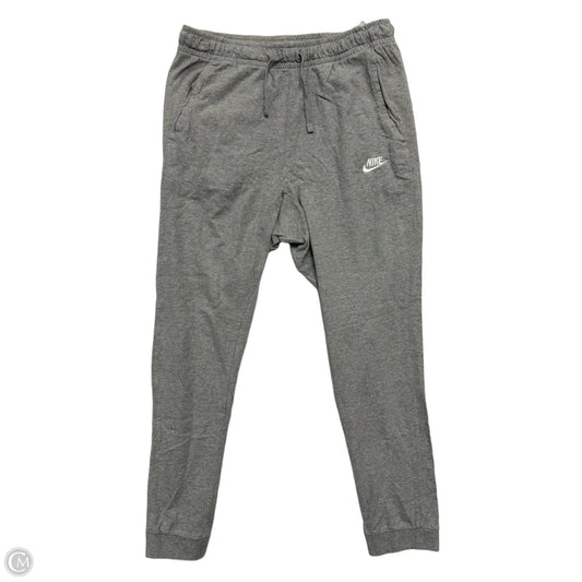 Athletic Pants By Nike Apparel In Grey, Size: M