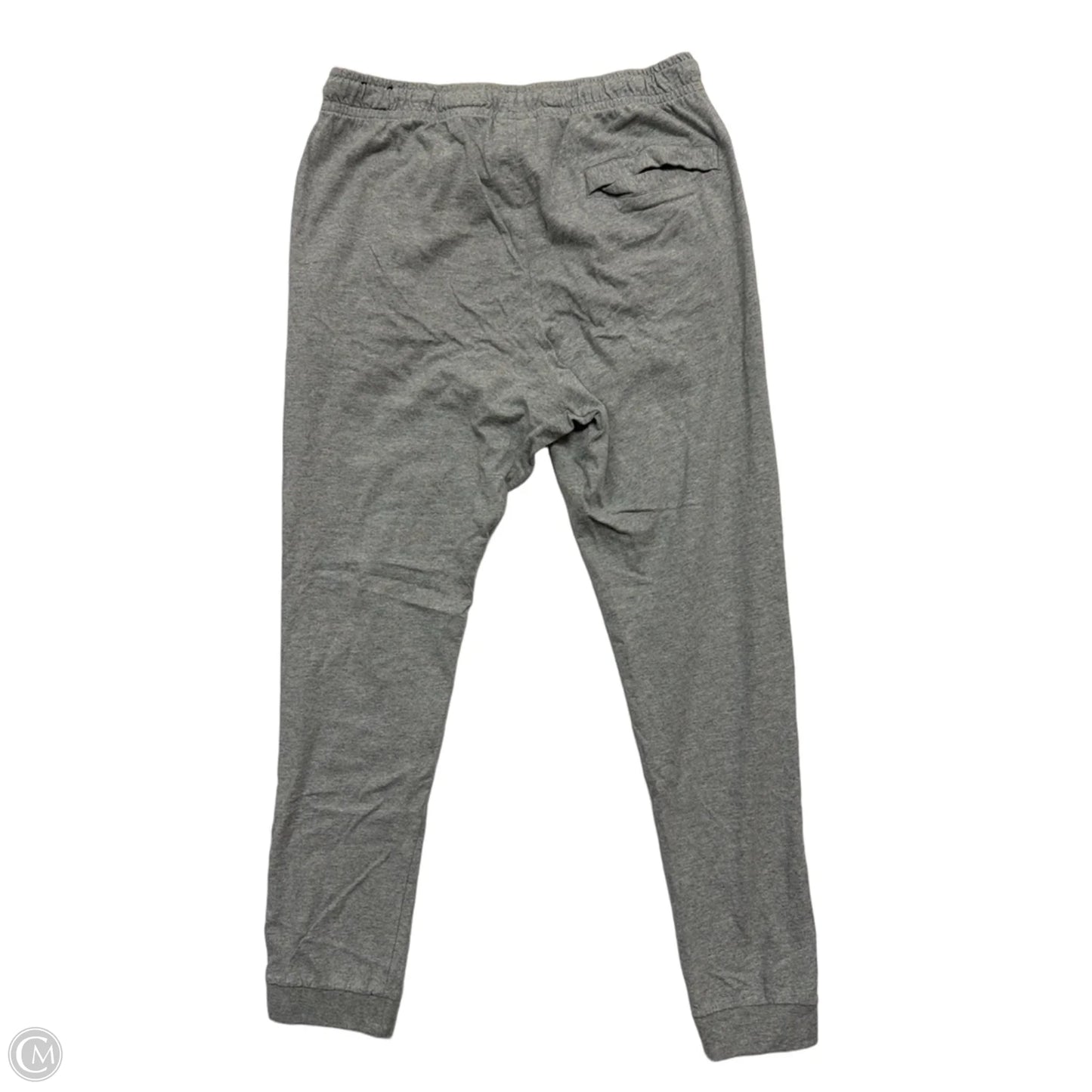 Athletic Pants By Nike Apparel In Grey, Size: M