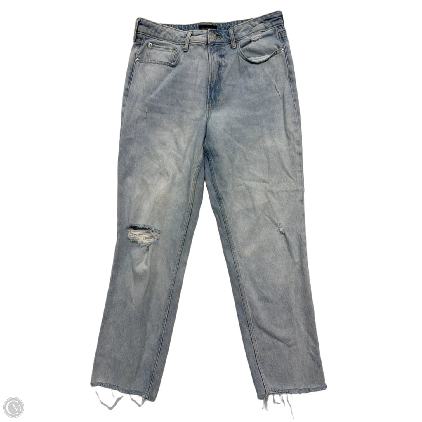 Jeans Straight By Free Assembly In Blue Denim, Size: 12