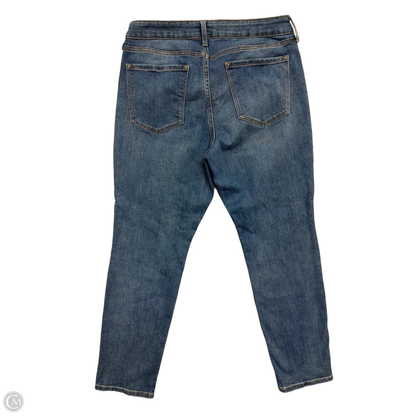 Jeans Straight By Old Navy In Blue Denim, Size: 12