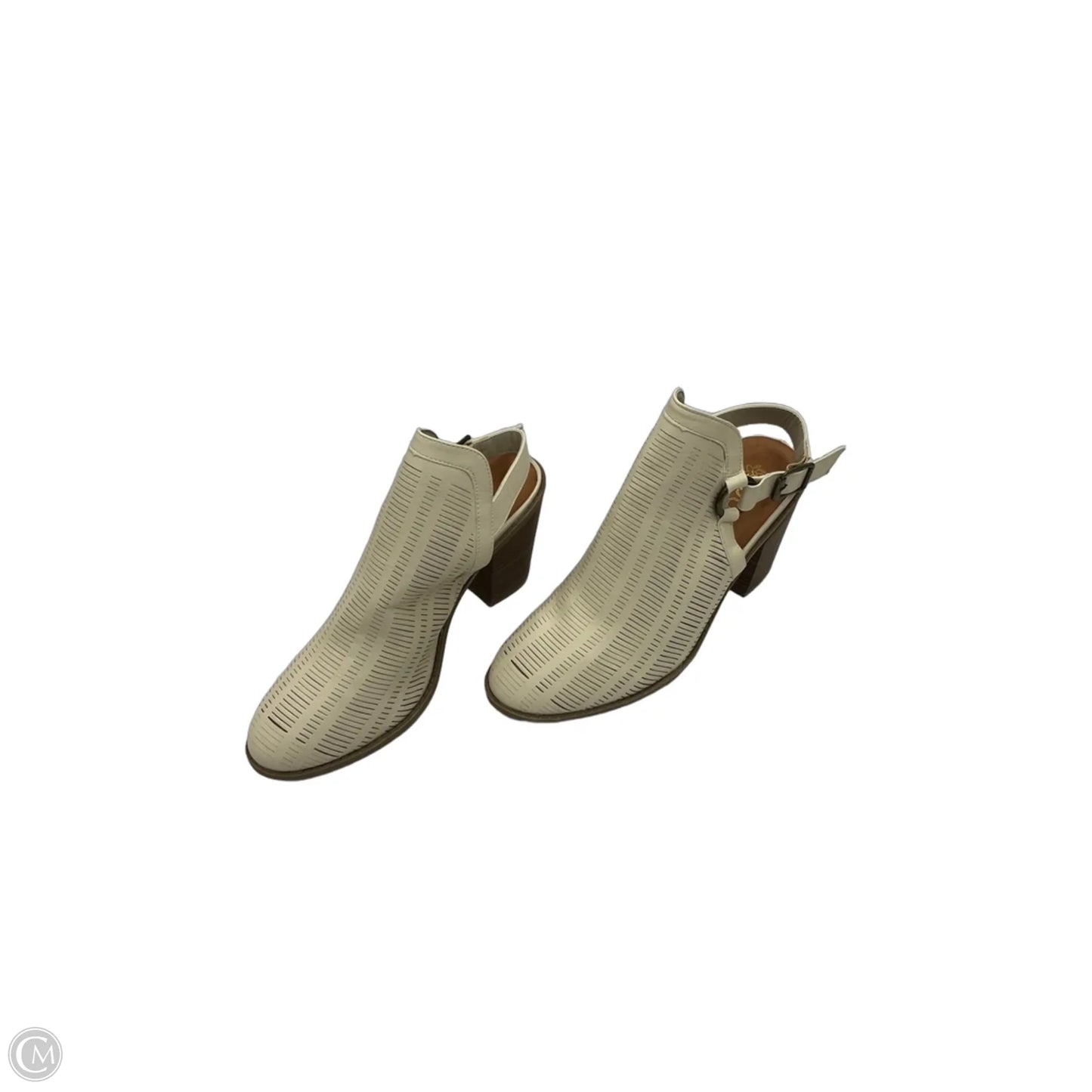 Shoes Heels Block By Sugar In Beige, Size: 10