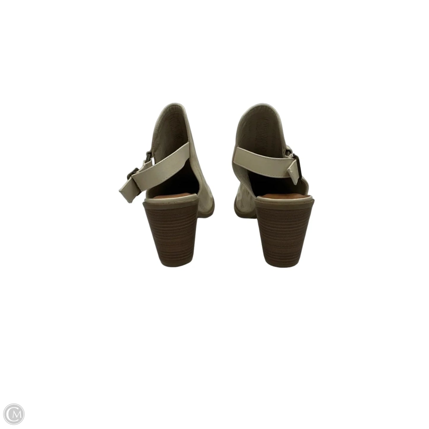 Shoes Heels Block By Sugar In Beige, Size: 10