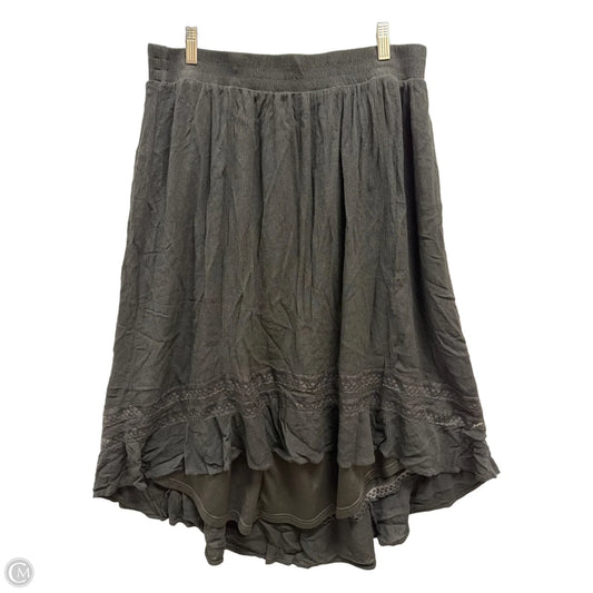 Skirt Maxi By Torrid In Black, Size: 1x