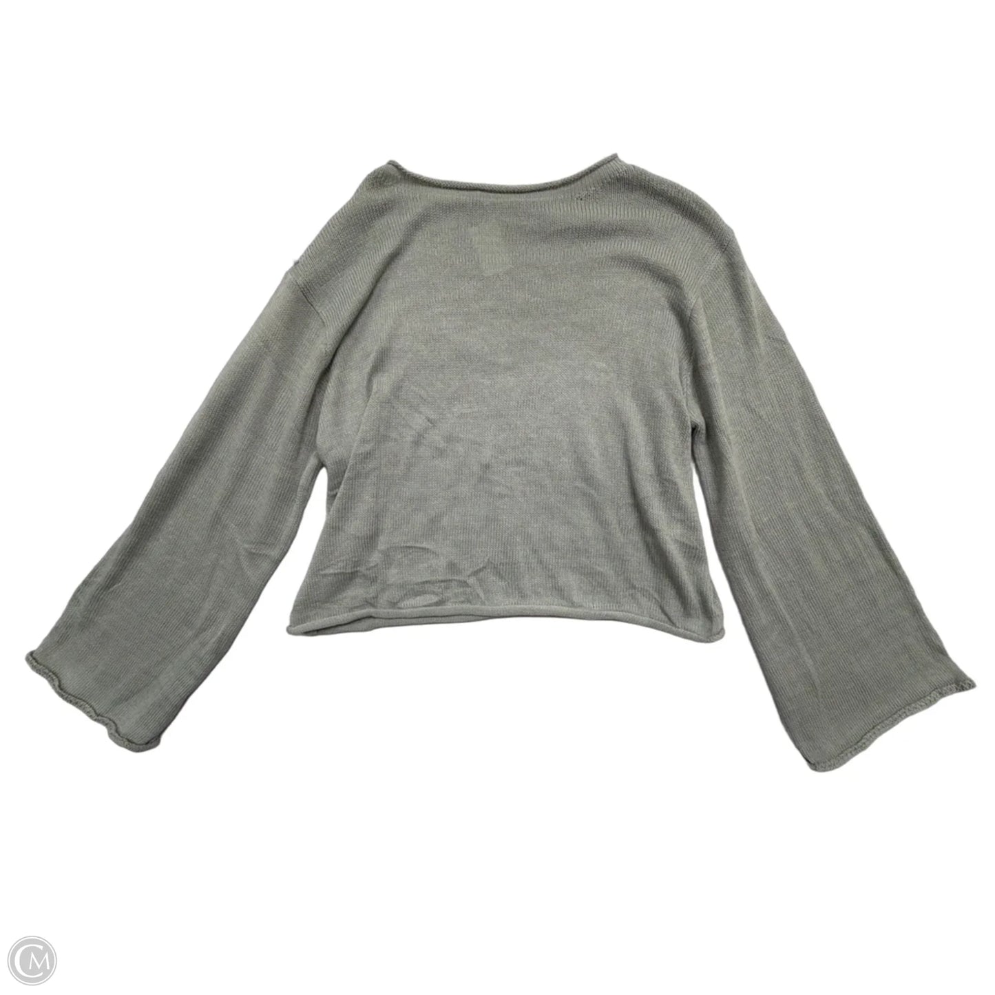 Top Long Sleeve By Shein In Aqua, Size: 3x