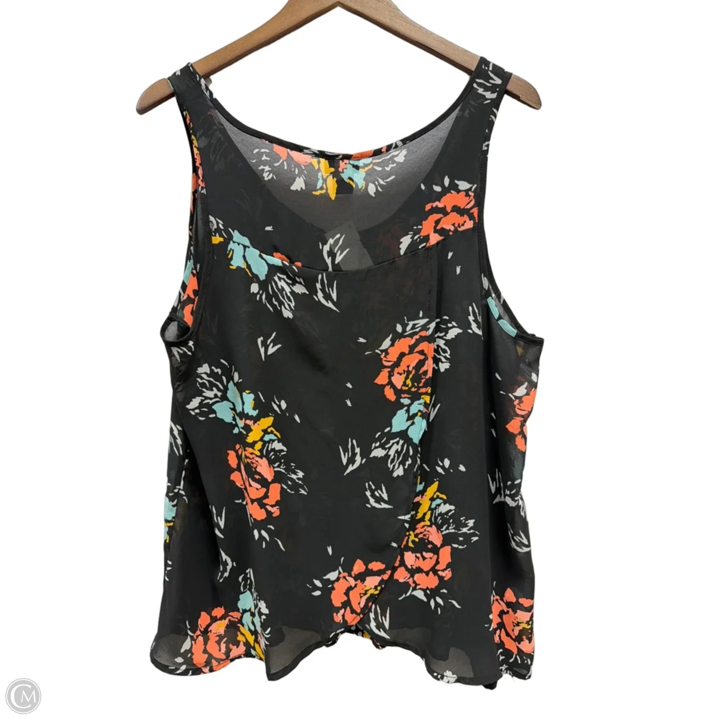 Tank Top By Torrid In Floral Print, Size: 1x