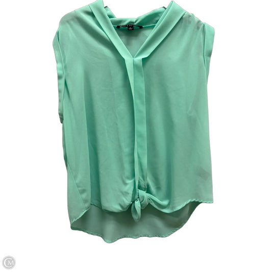 Top Sleeveless By Zac And Rachel In Aqua, Size: Xl