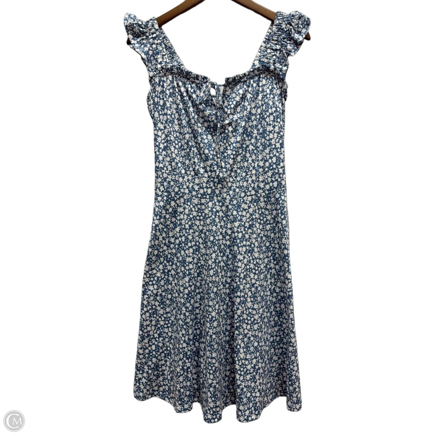 Dress Casual Midi By HUHOT In Blue, Size: L