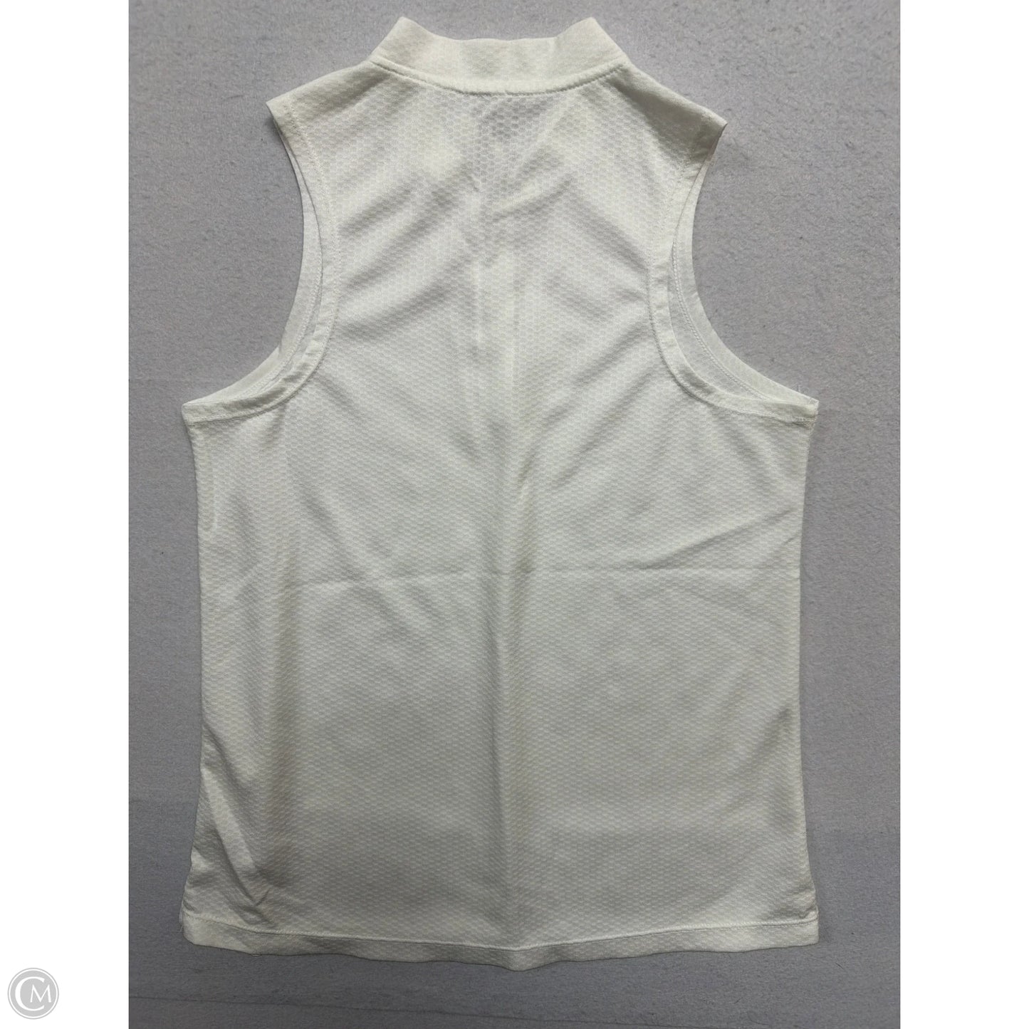 Athletic Tank Top By Clothes Mentor In White, Size: S