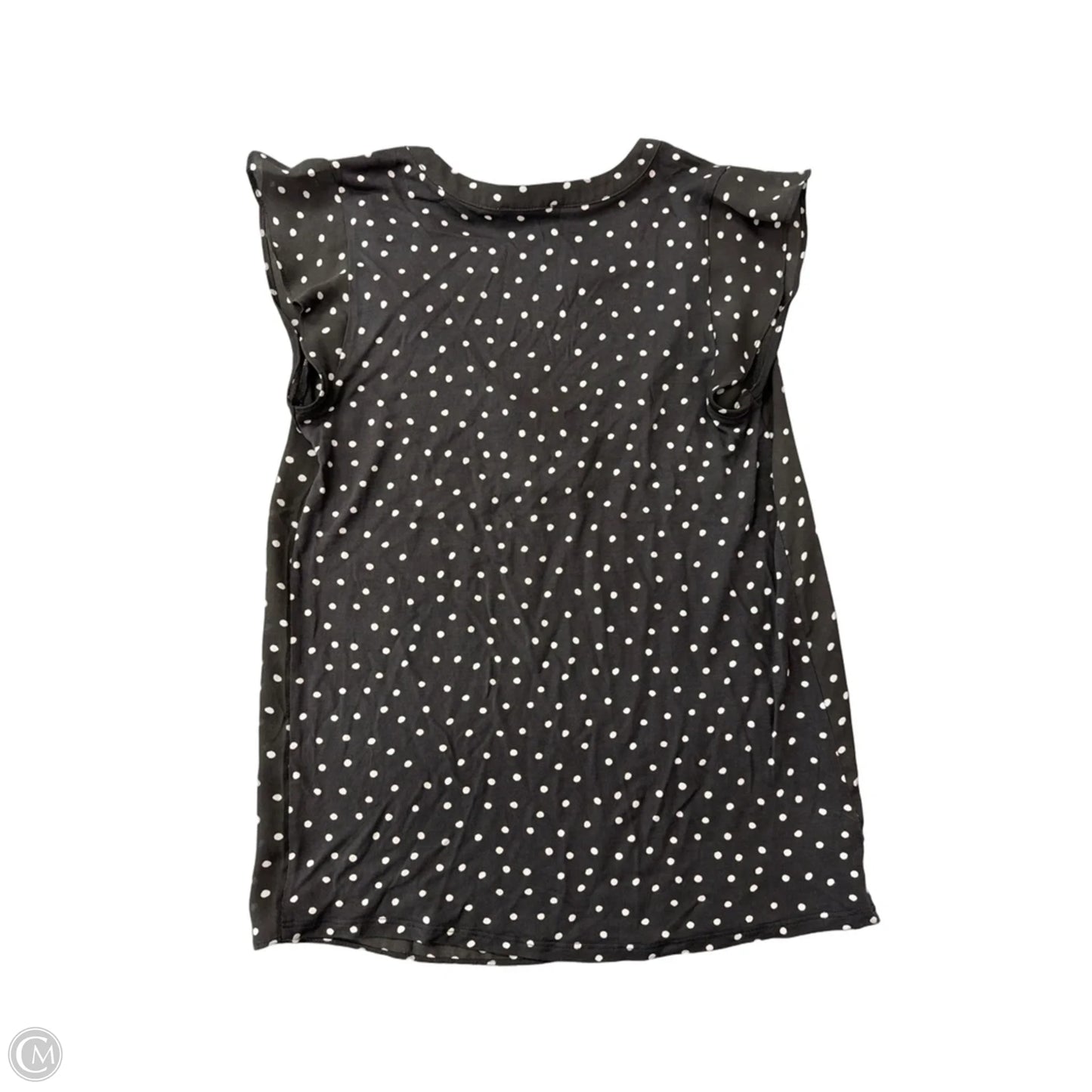 Top Sleeveless By Loft In Polkadot Pattern, Size: S