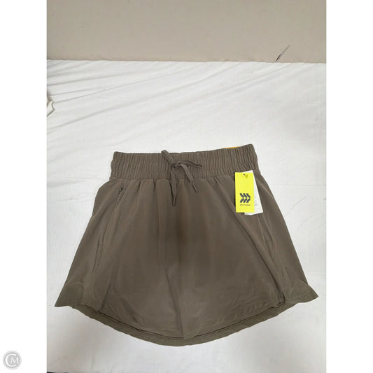Athletic Skort By All In Motion In Tan, Size: S