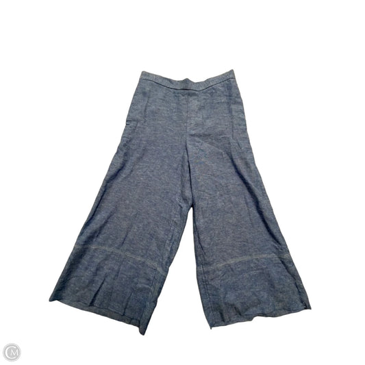 Pants Wide Leg By Banana Republic In Blue, Size: S