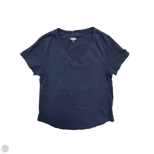 Top Short Sleeve Basic By Old Navy In Blue, Size: S