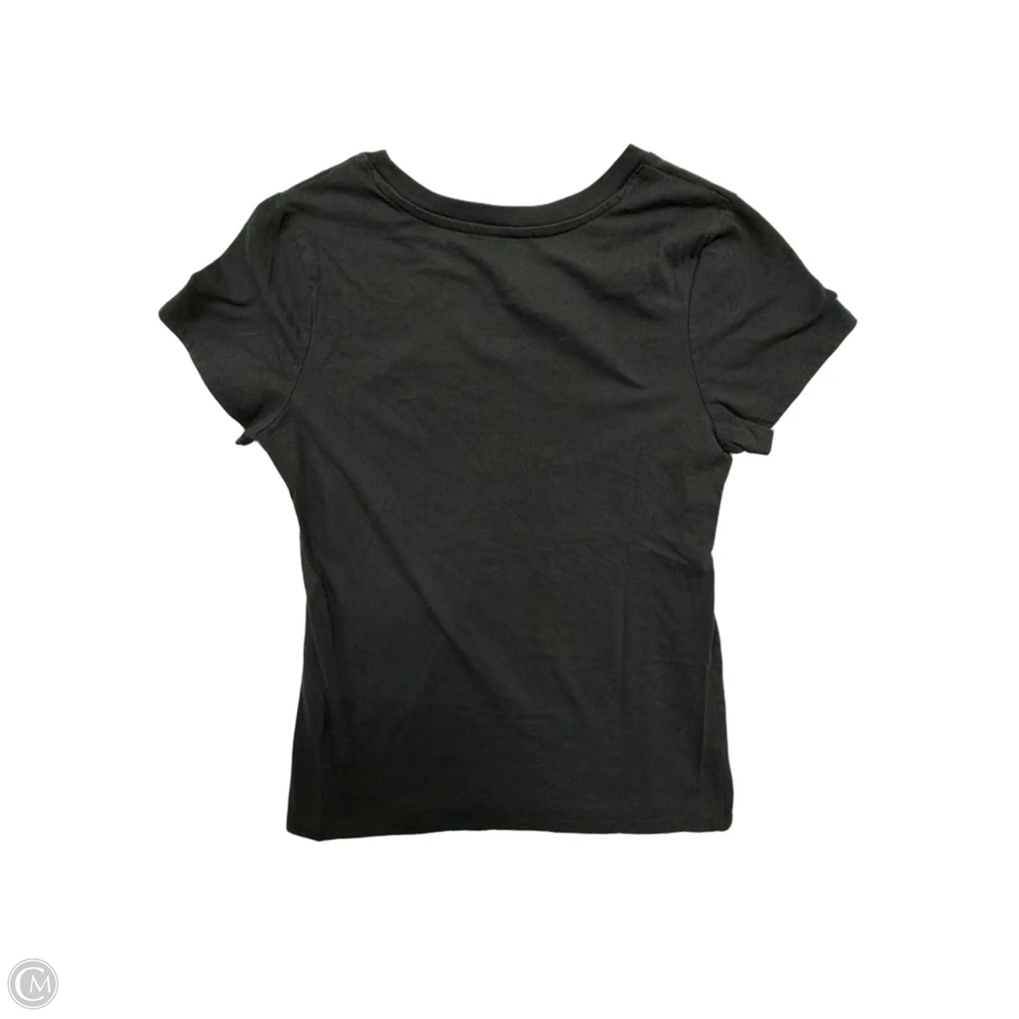Top Short Sleeve By Clothes Mentor In Black, Size: S