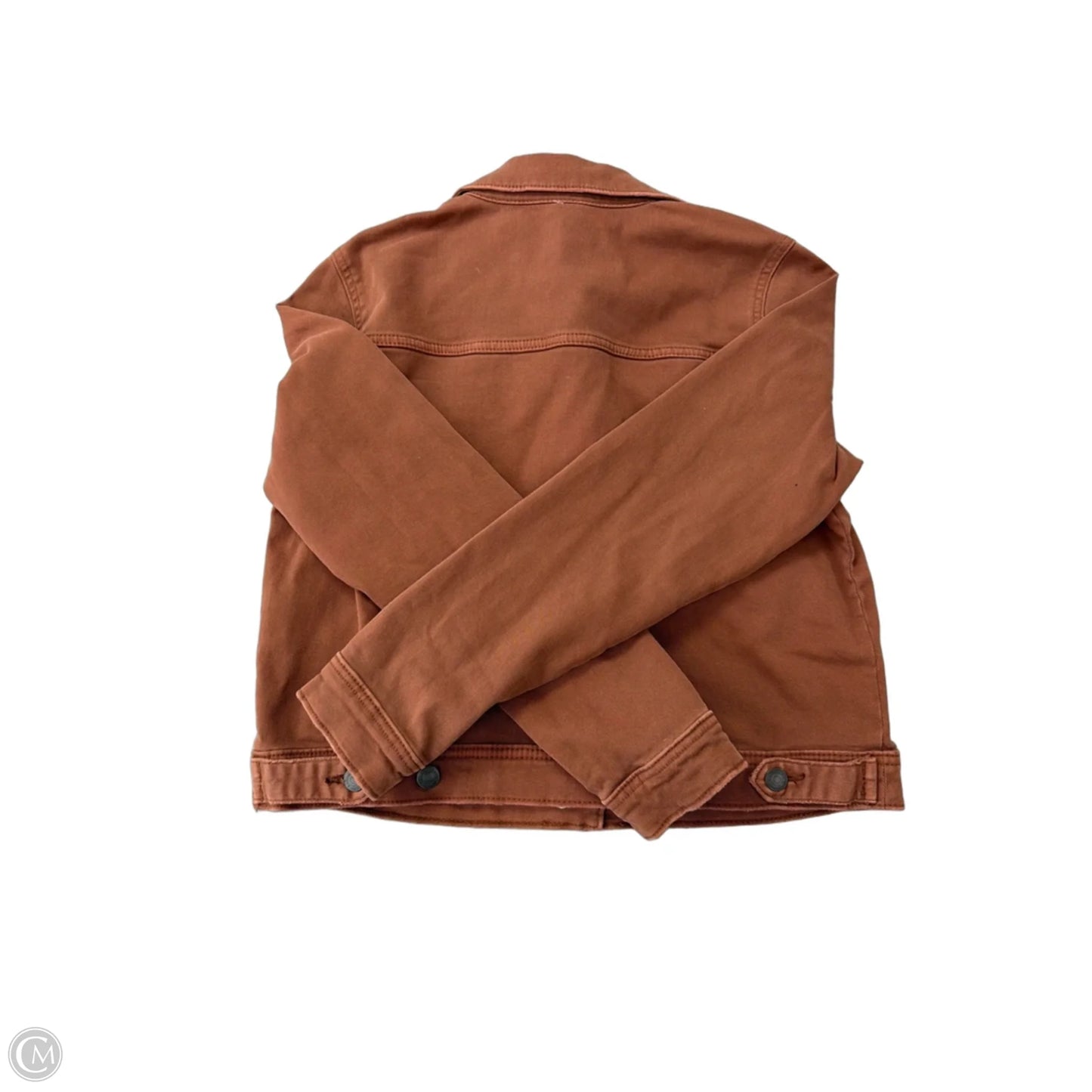 Jacket Denim By Sonoma In Brown, Size: S