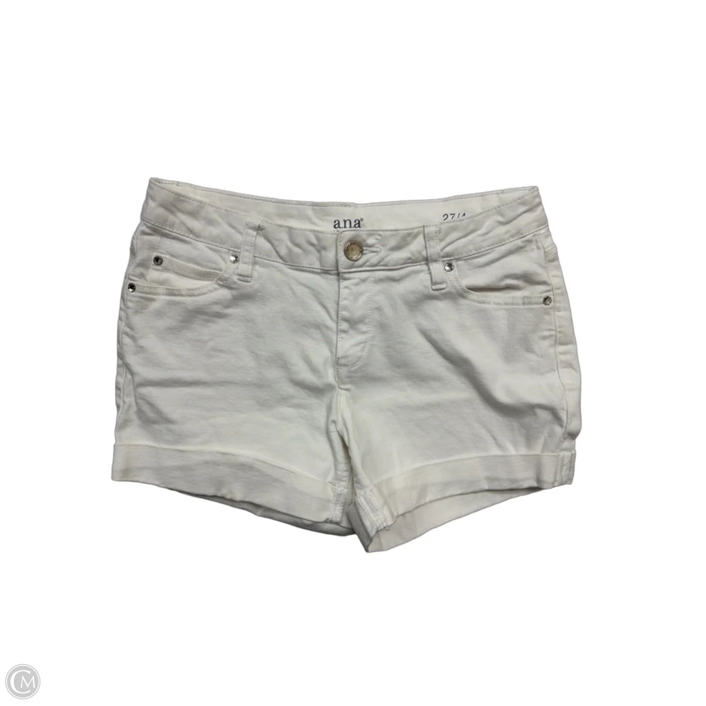 Shorts By Ana In White, Size: 4
