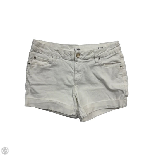 Shorts By Ana In White, Size: 4