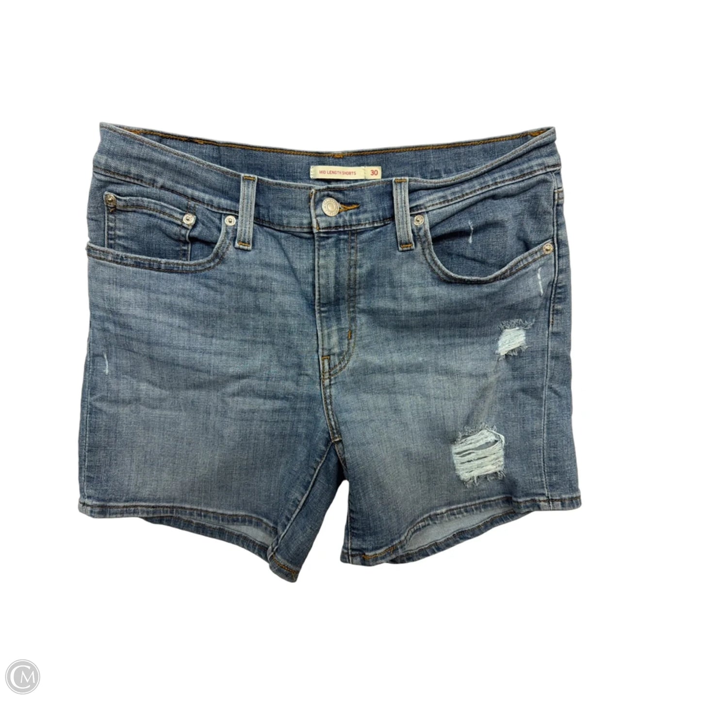 Shorts By Levis In Blue Denim, Size: 8