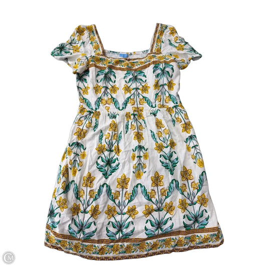 Dress Casual Midi By Draper James In Multi-colored, Size: 1x