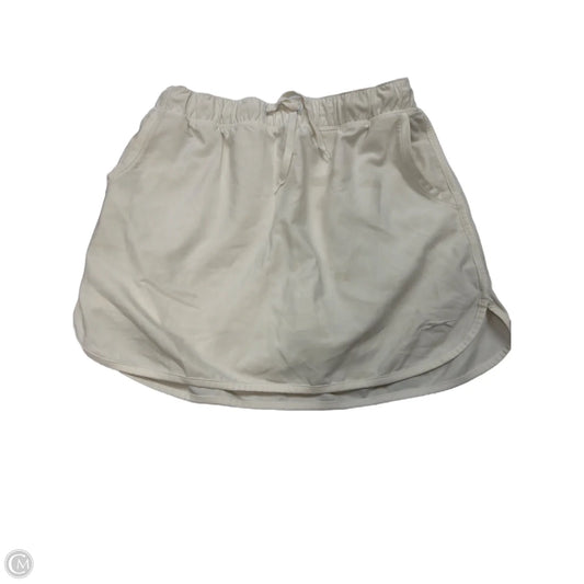 Athletic Skort By Slazenger In White, Size: M